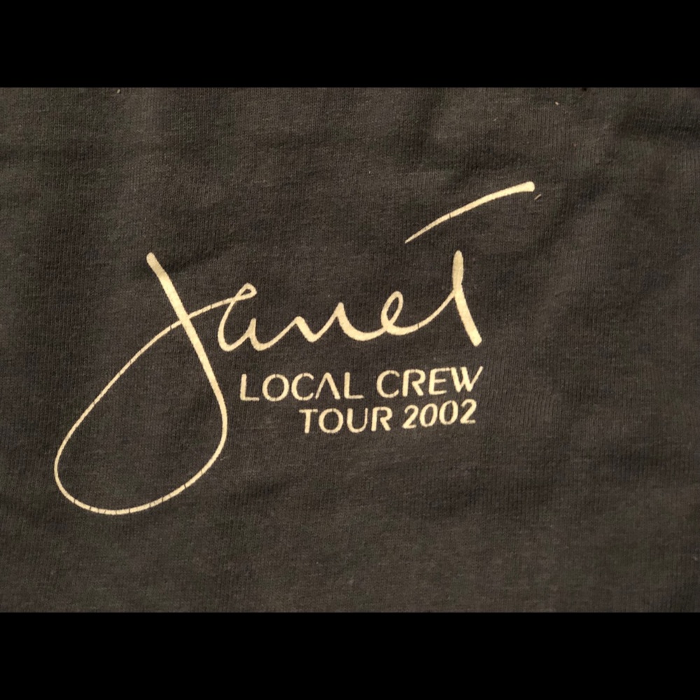 Janet Jackson T-Shirt XL - local crew